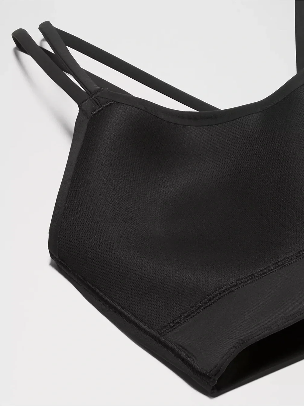 Lululemon Like a Cloud Longline Bra Black 6 Light Support B-C Cup